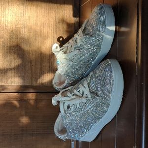 Jessica Simpson rhinestone sneakers | size 9